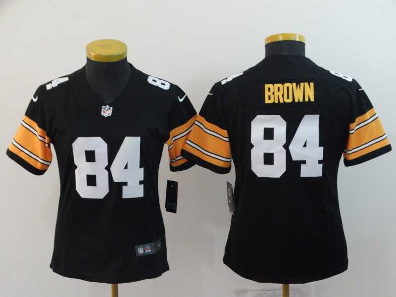 Women Nike Steelers 84 Antonio Brown Black Alternate Vapor Untouchable Limited Jerseys,We sell and wholesale Women Nike Steelers 84 Antonio Brown Black Alternate Vapor Untouchable Limited Jerseys on line form chian!